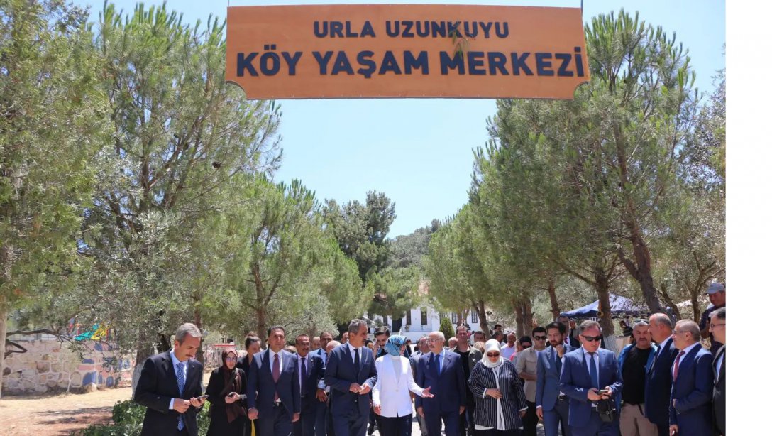 Milli Eğitim Bakanımız Sayın Mahmut ÖZER , Uzunkuyu Köy Yaşam Merkezimizin Açılışını Yaptı 