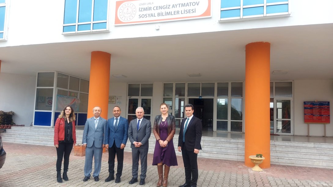 Milli Eğitim Bakanlığı  Strateji Geliştirme Başkanı Sayın Ercan TÜRK, İlçemizi ziyaret ettiler.