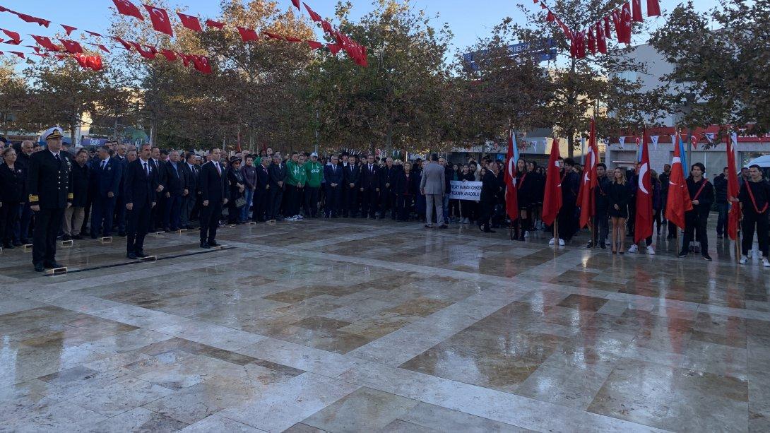  Urla' da 10 Kasım Atatürk' ü Anma Günü Programları Gerçekleşti