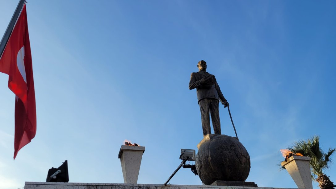 Türkiye Cumhuriyetinin Kurucusu Büyük Önder Gazi Mustafa Kemal Atatürk, Ebediyete İrtihalinin 86. Yılında  Törenlerle Anıldı. 