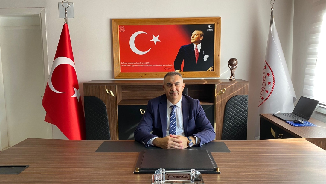 İlçe Milli Eğitim Müdürümüz Sayın Süleyman CAN'ın Kurban Bayramı Kutlama Mesajı: 
